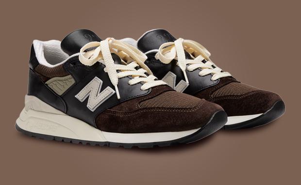 The New Balance 998 Made in USA Brown Toe Releases in 2024