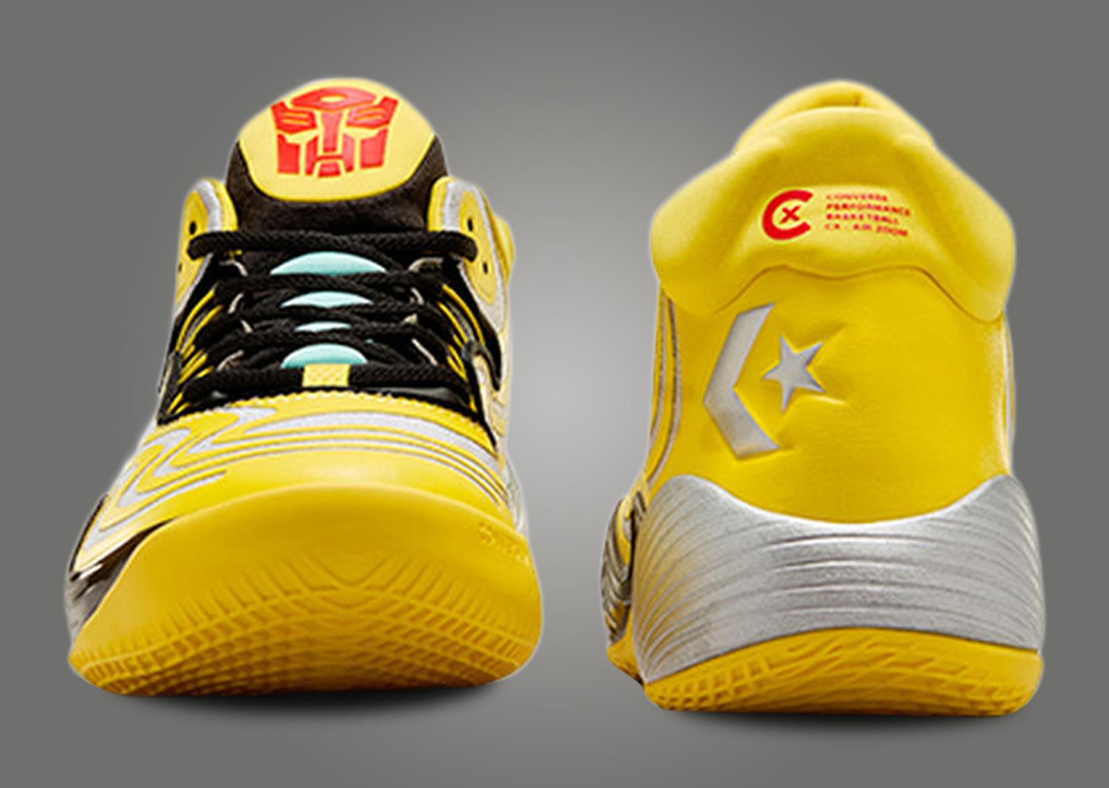 Transformers x Converse Chuck Taylor All-Star BB Shift CX Bumblebee Front & Back