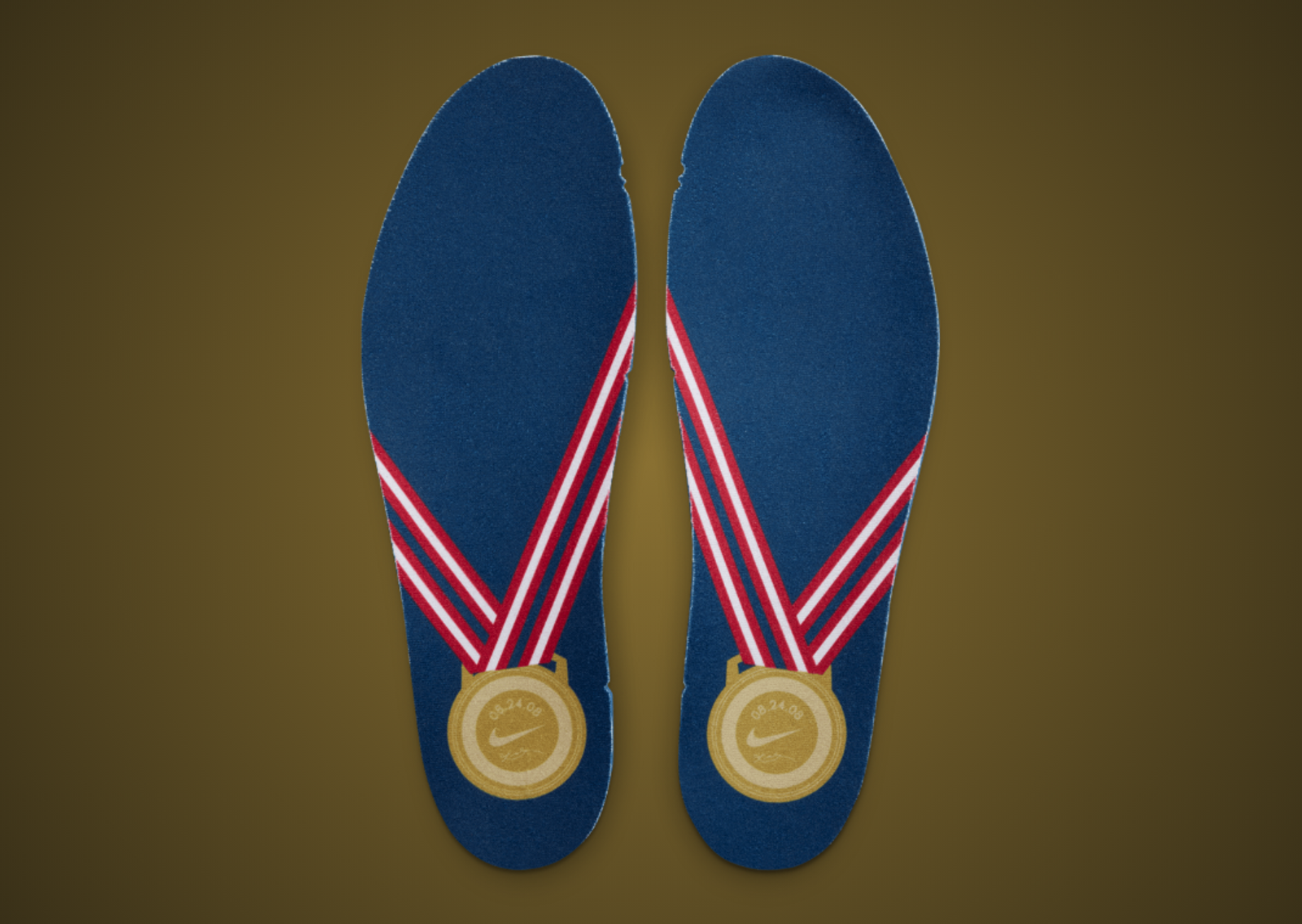 Nike Zoom Kobe 4 Protro Gold Medal Insole