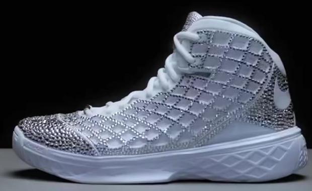 Vanessa Bryant's Nike Kobe 3 Protro Swarovski Crystal Exclusive