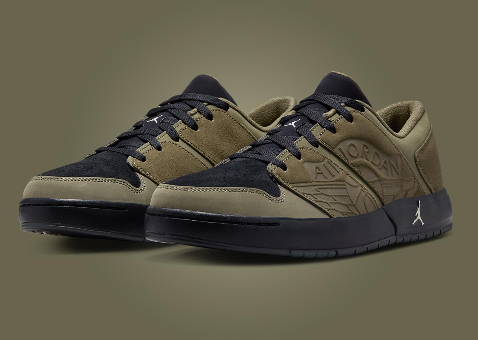 Air Jordan Nu Retro 1 Low Cargo Khaki Angle