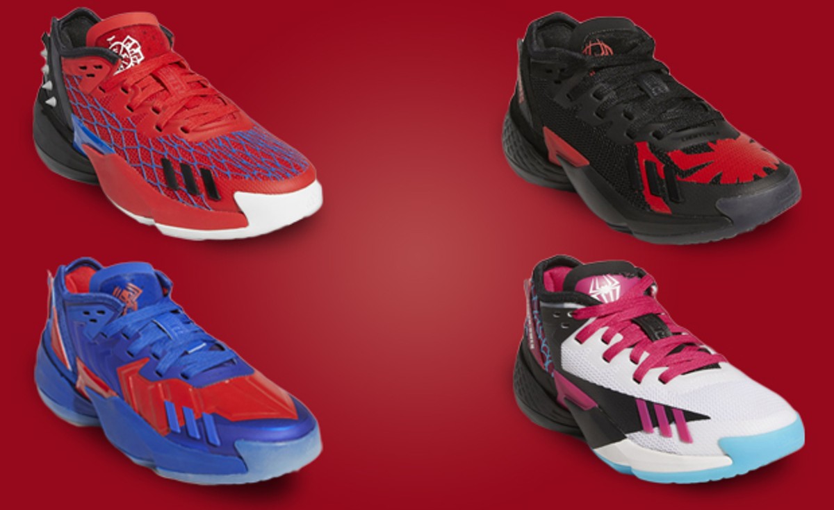 The Marvel x adidas D.O.N. Swings In With The Spider-Man: Across The Spider-Verse Pack