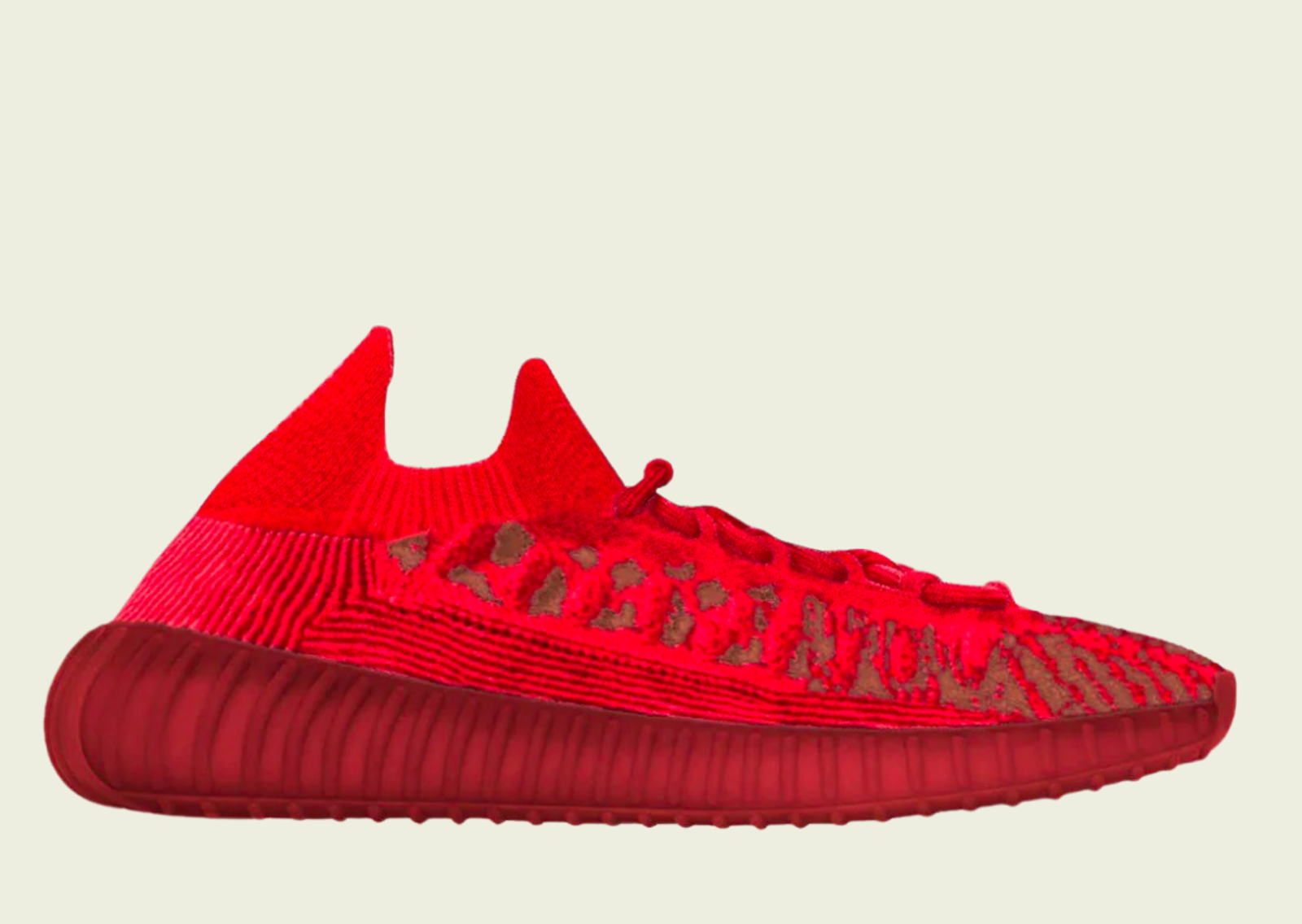 adidas Yeezy Boost 350 V2 CMPCT "Slate Red" Mockup