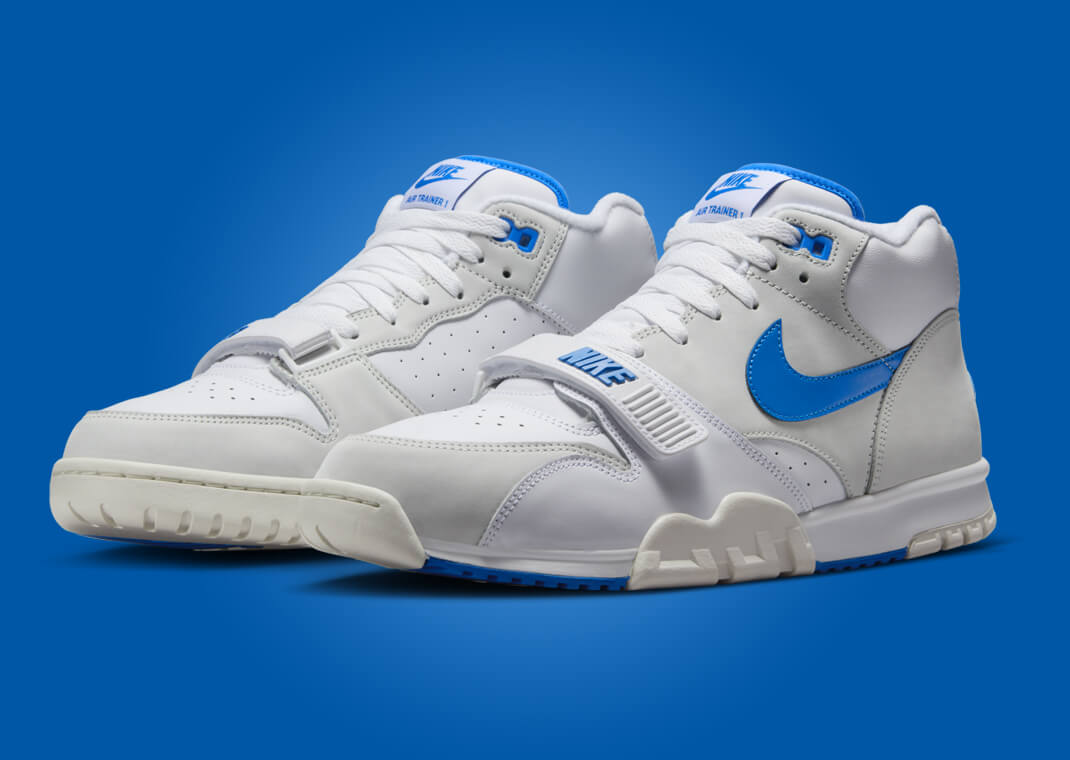 The Nike Air Trainer 1 White Photo Blue Releases Spring 2024