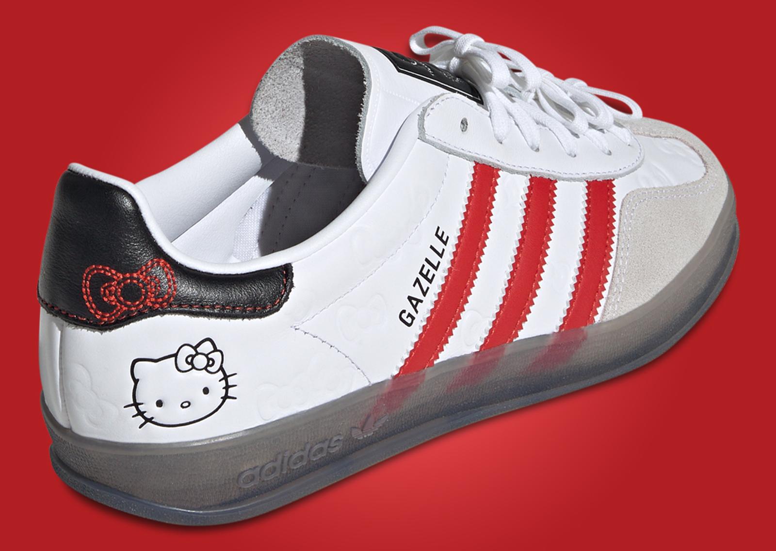 Hello Kitty x adidas Gazelle Indoor (W) Heel Angle