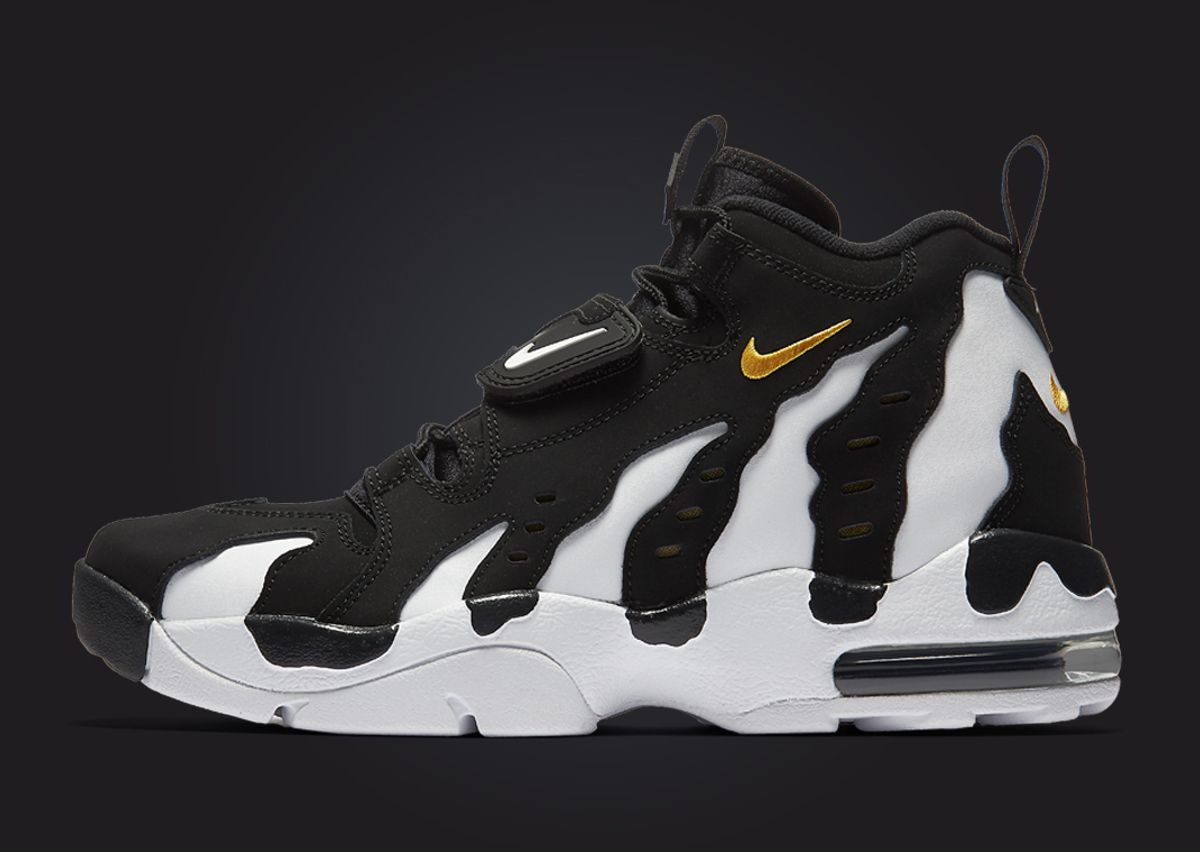 Nike Air DT Max 96 Black Varsity Maize Lateral