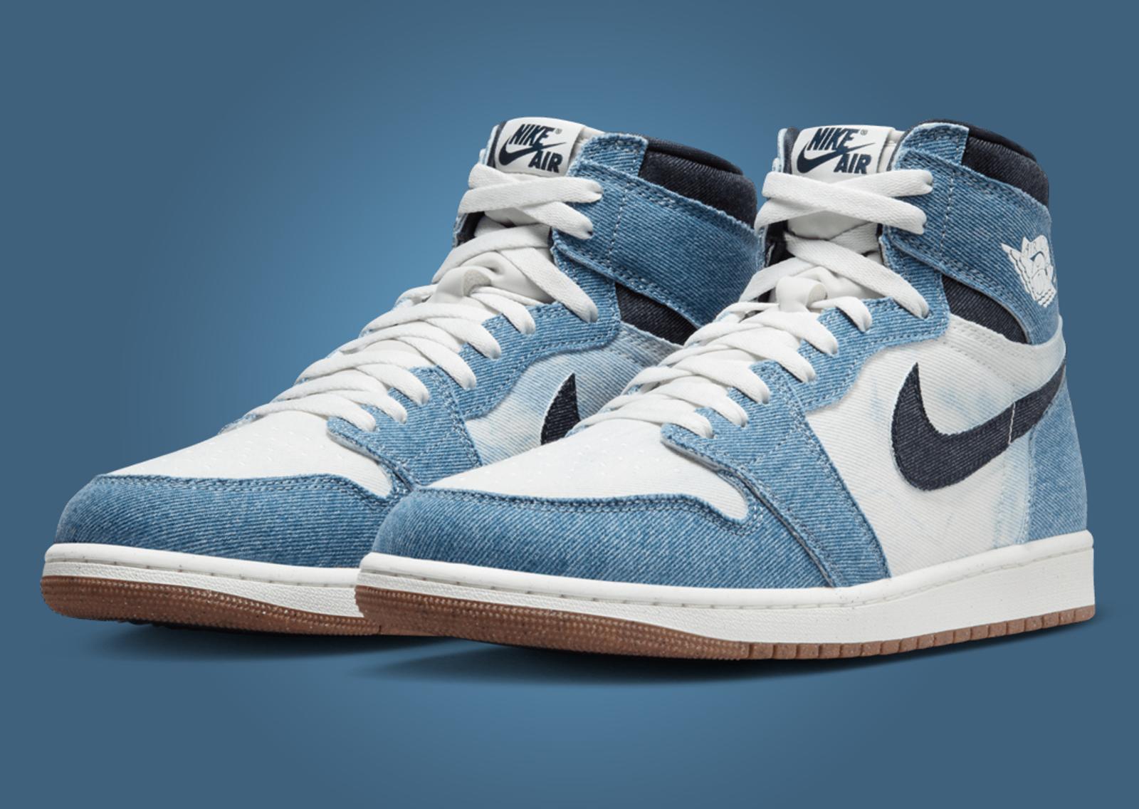 Air Jordan 1 Retro High OG Denim Angle