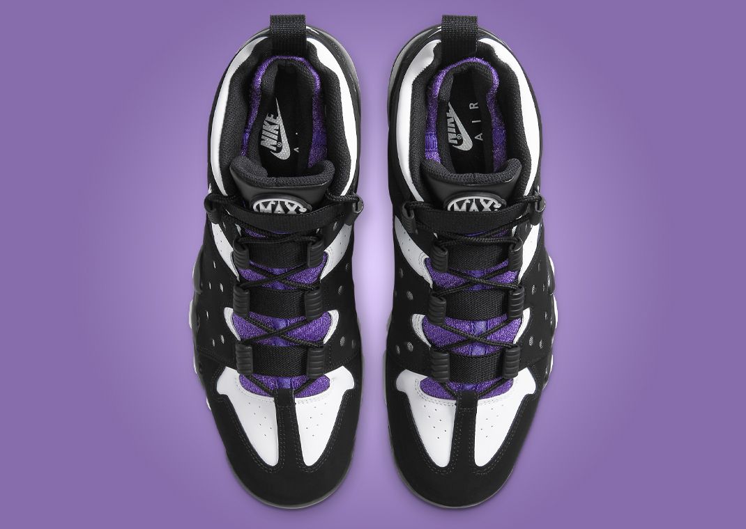 white black and purple barkleys