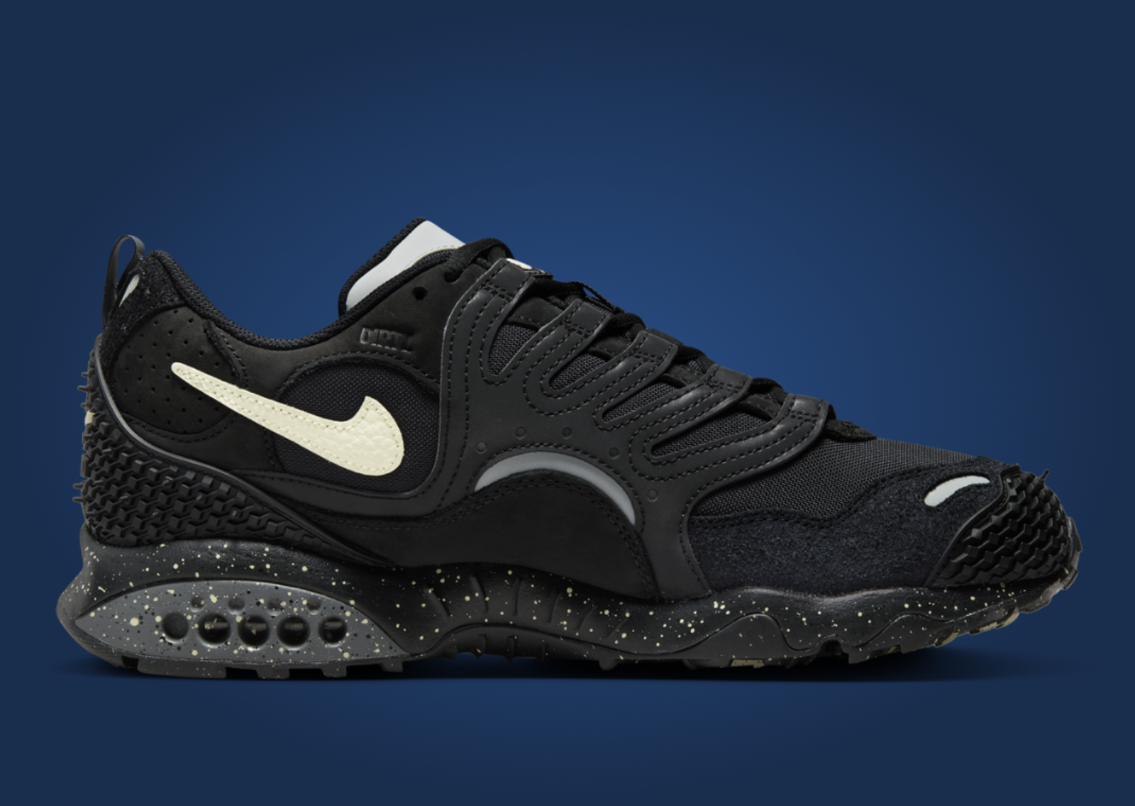 Undefeated x Nike Air Terra Humara Black Coconut Milk Medial