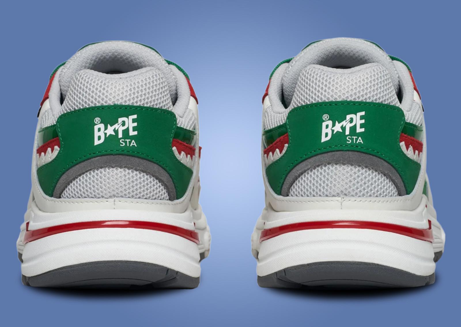 A Bathing Ape Shark STA Italy Heel