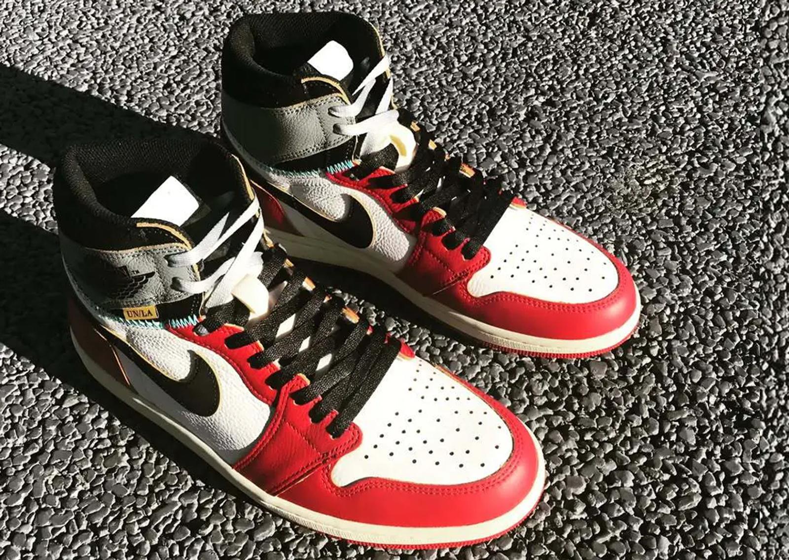 Union LA x Air Jordan 1 Retro High OG SP Chicago Shadow Angle