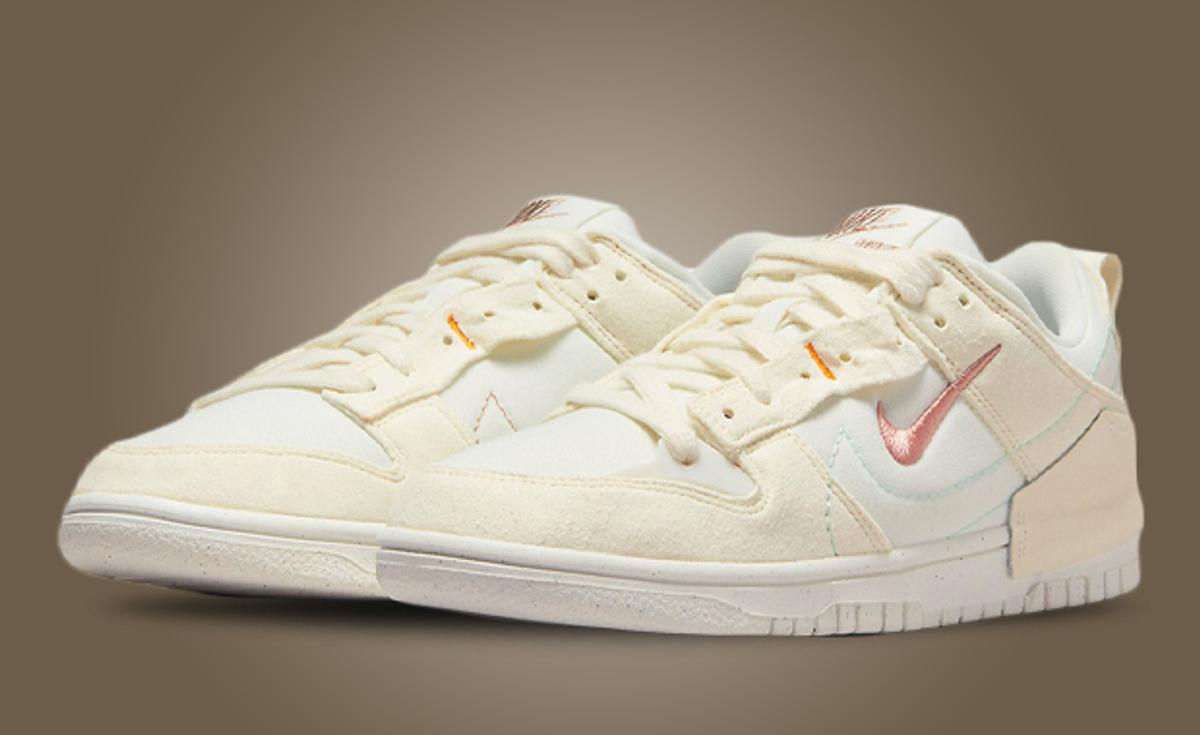 Various Cream Shades Dress This Women’s Nike Dunk Low Disrupt 2