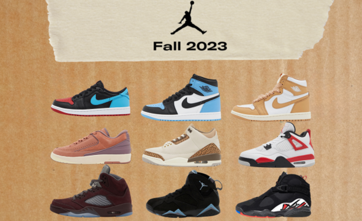 Air Jordan Release Dates Fall 2023