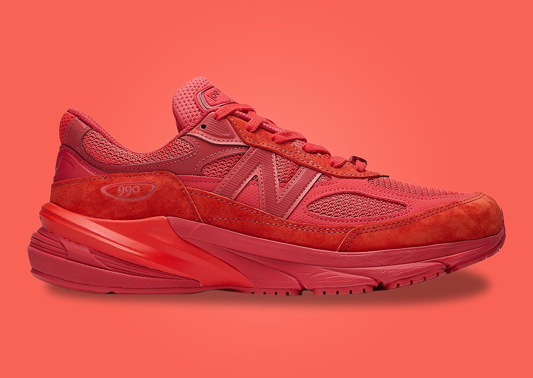 The Joe Freshgoods x New Balance 990v6 Made in USA Paris Red