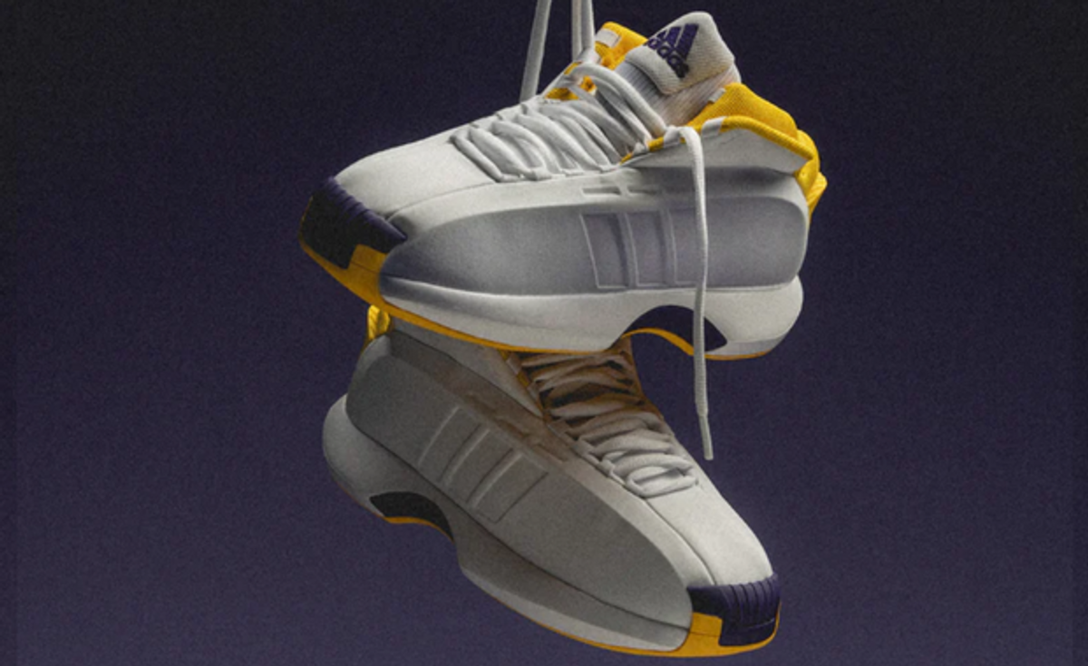 LA Lakers Home Colors Take Over This adidas Crazy 1