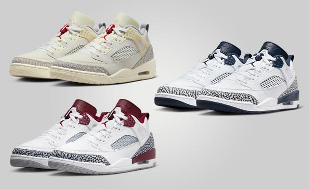 Three More Colorways of the Jordan Spizike Low Release Summer 2024