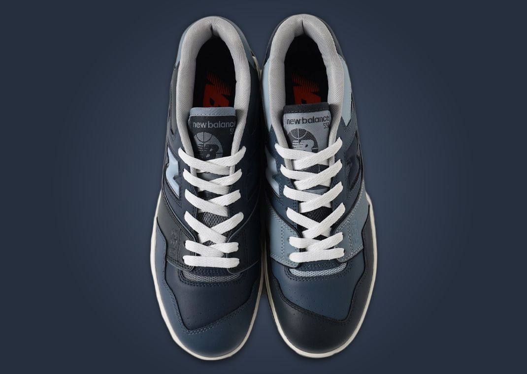 The BEAMS x New Balance 550 Navy Releases March 2024