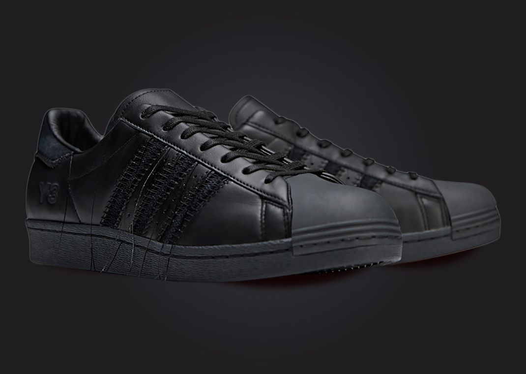 Yohji Yamamoto Takes On A Classic With The adidas Y-3 Superstar Black