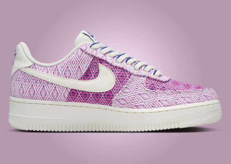 Nike Air Force 1 Low Woven Together (W) Medial
