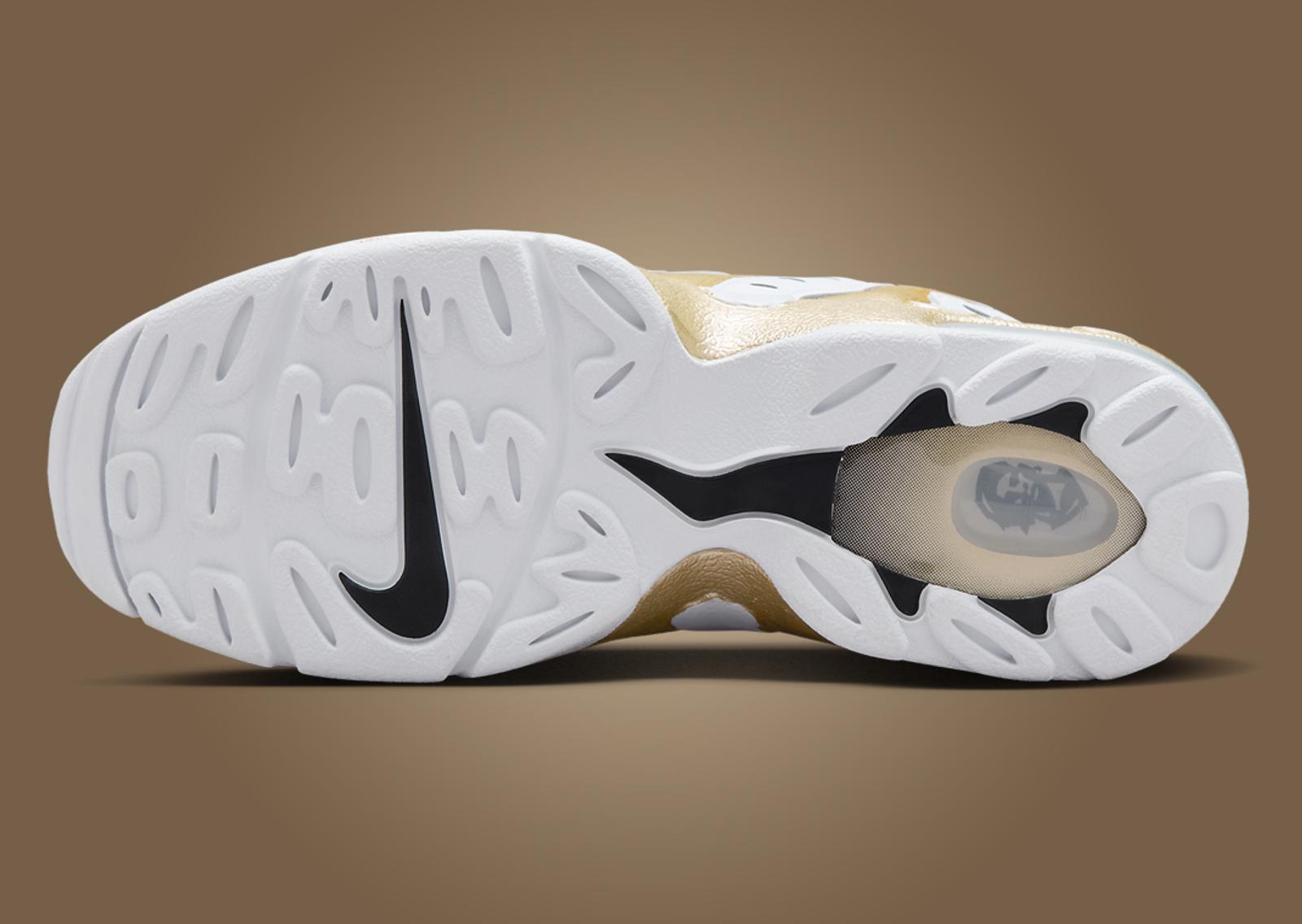 Nike Air DT Max '96 White Vegas Gold Outsole