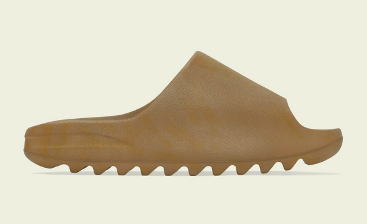 Official Images of the adidas Yeezy Slide Ochre