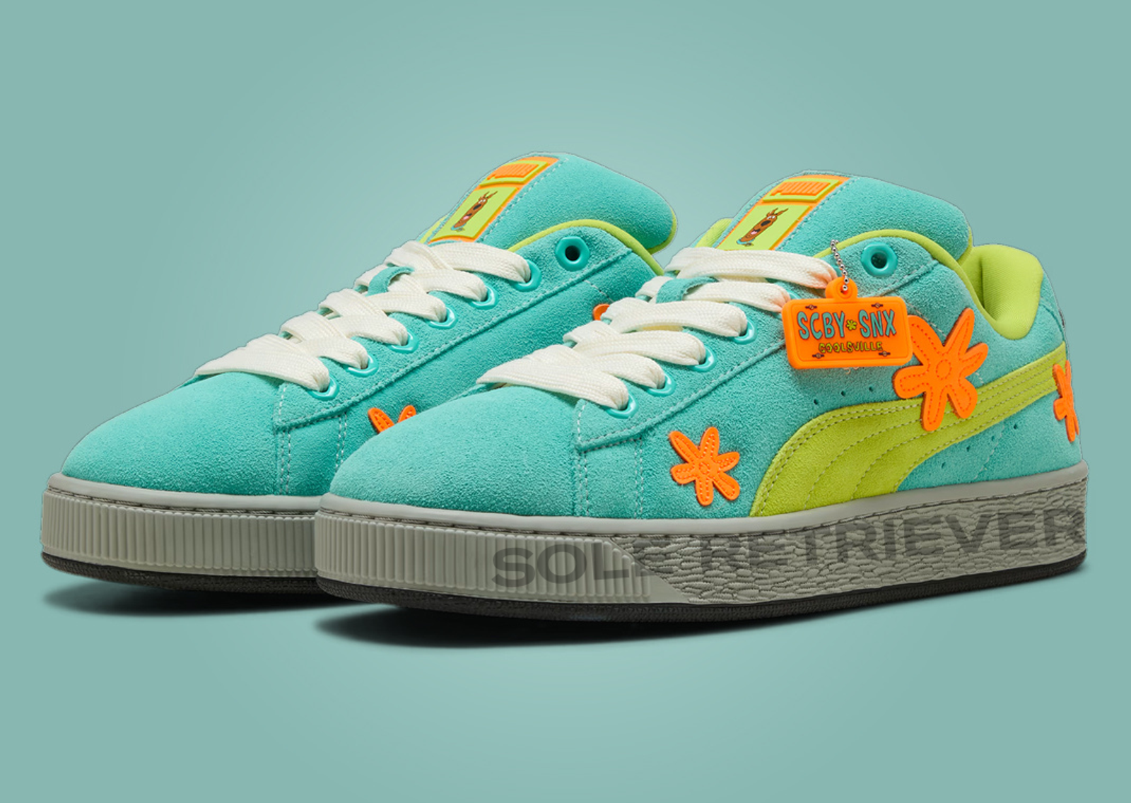 Scooby-Doo x Puma Suede XL Angle