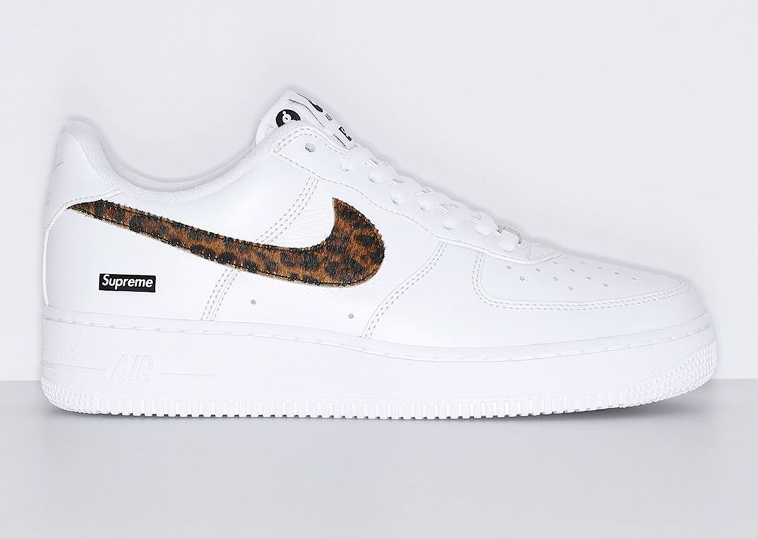 The Supreme x GOODENOUGH x Nike Air Force 1 Low Releases