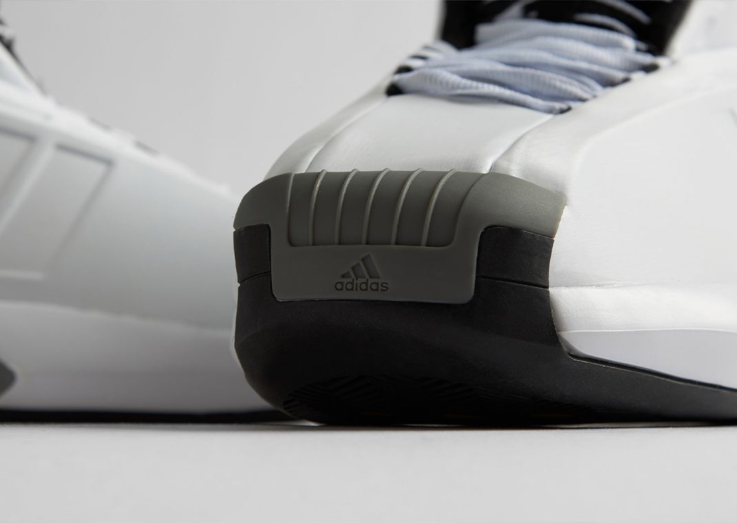 This adidas Crazy 1 Comes In A Clean White Black Makeup
