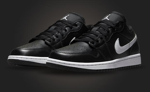 The Air Jordan 1 Low Returns In Black And White