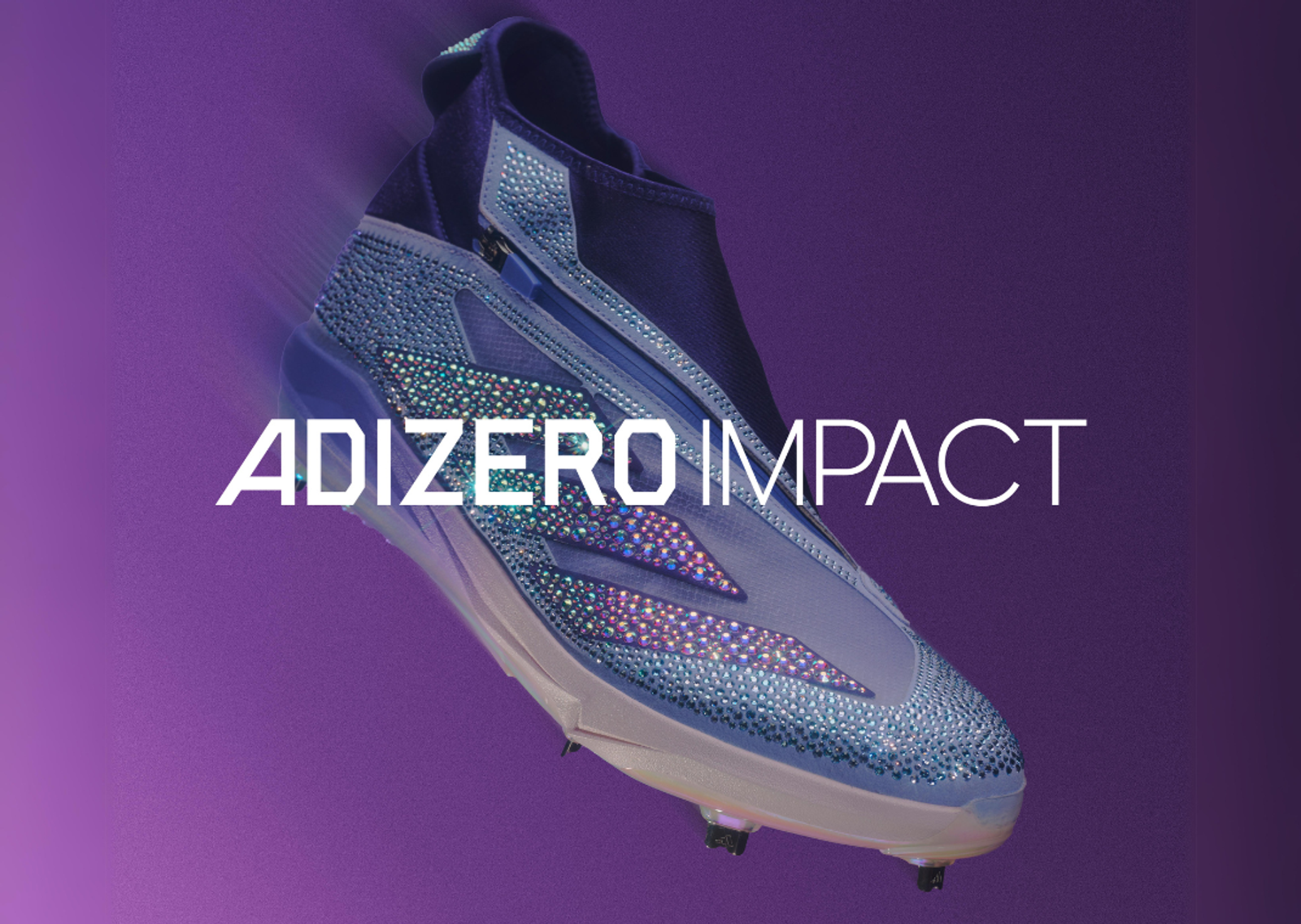 Swarovski x adidas Adizero Impact+ Light Purple