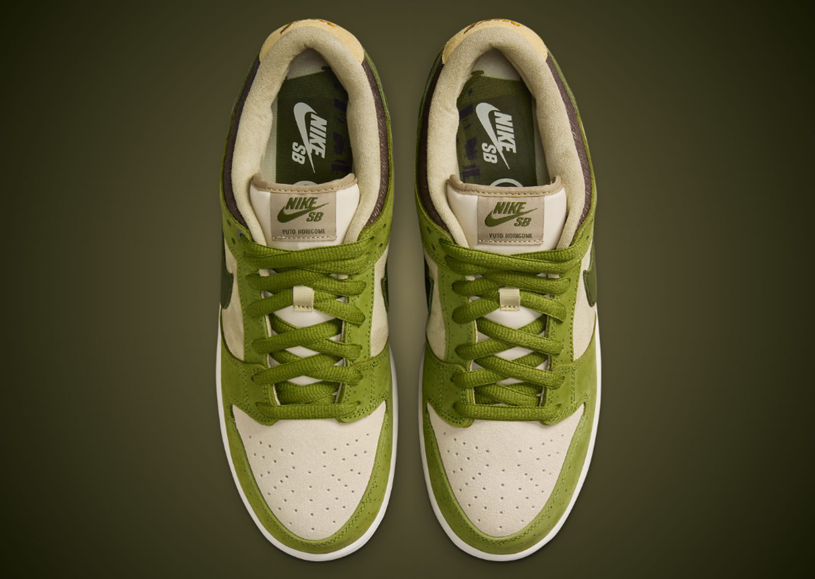 Yuto Horigome x Nike SB Dunk Low Asparagus Top