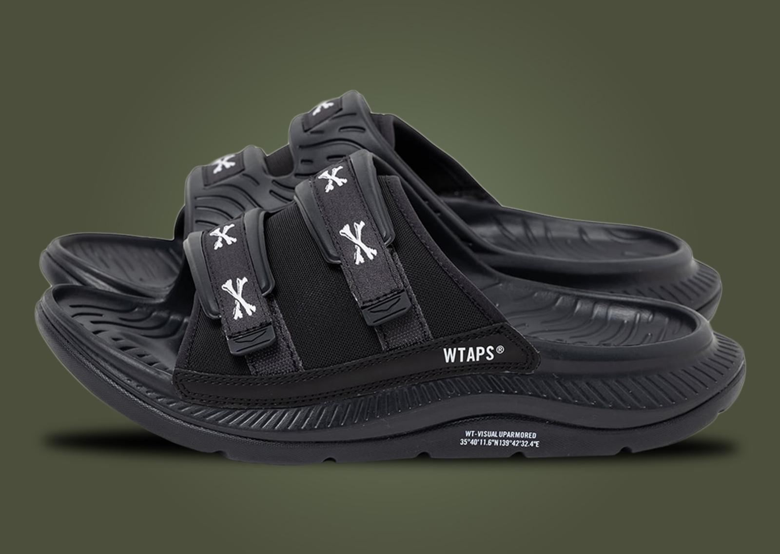 WTAPS x Hoka Ora Luxe Black Angle