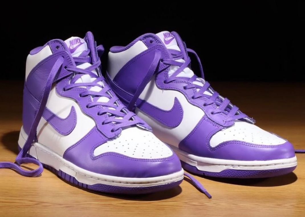 Championship Purple Comes To This Nike Dunk High