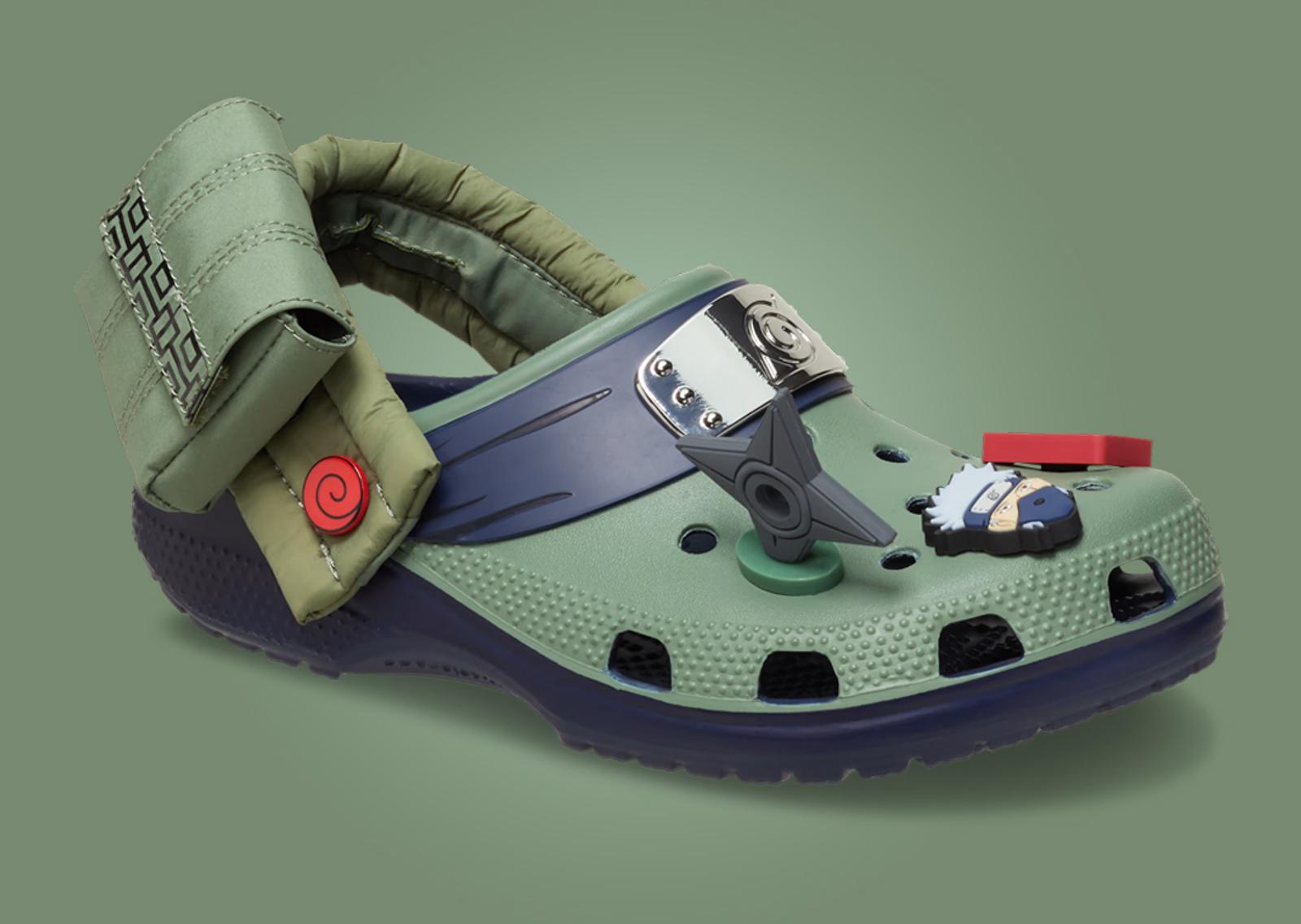 Naruto Shippuden x Crocs Classic Clog Kakashi Angle