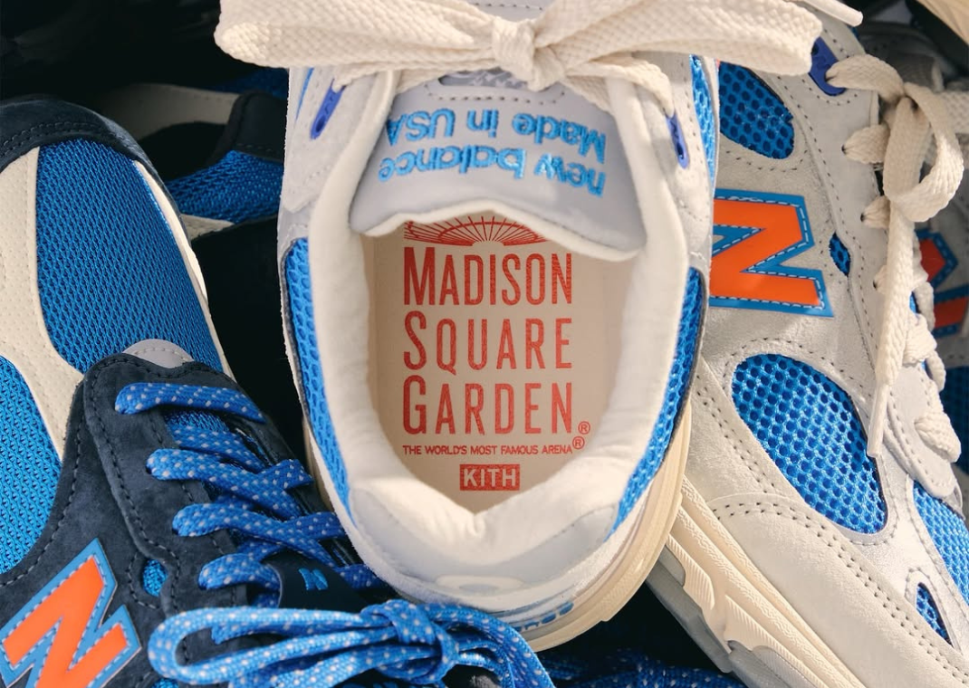 The Kith x New Balance 993 Made in USA MSG Pack Releases November 2025