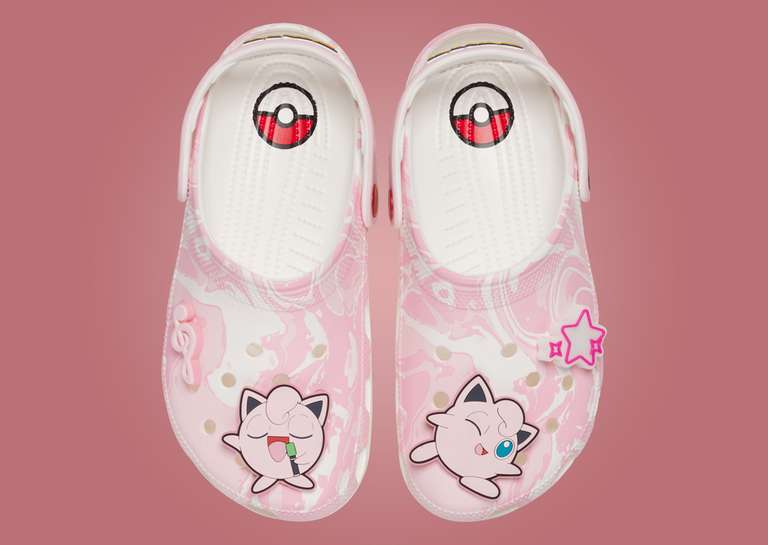 Pokémon x Crocs Classic Clog Jigglypuff Top