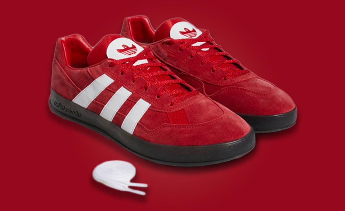 Scarlet Shades Take Over This adidas Gonz Aloha
