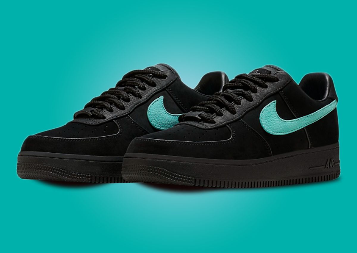 Nike air force black and turquoise Clearance