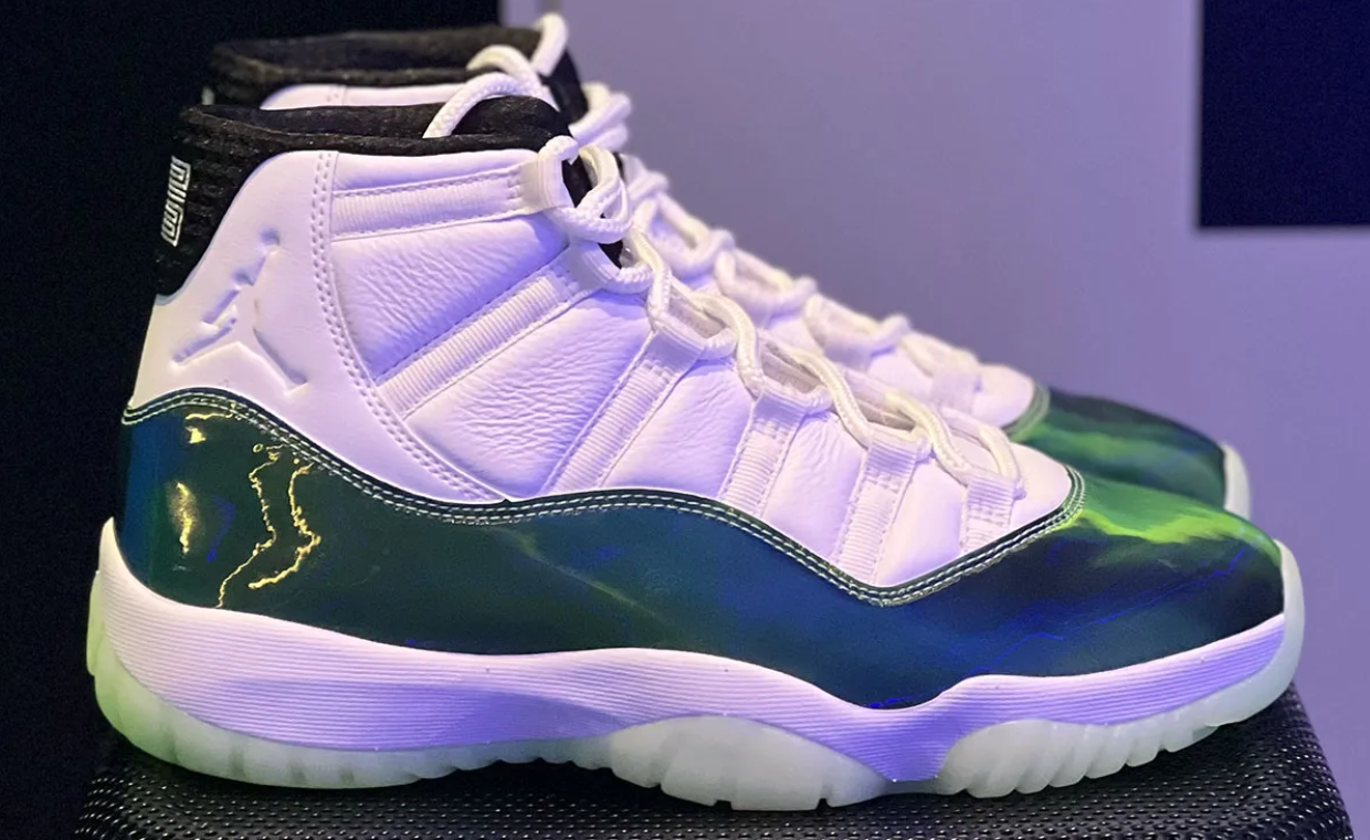 Air Jordan 11 Retro Space Jam Galaxy Sample