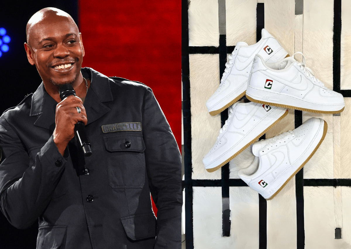 Dave Chapelle's Nike Air Force 1 Gum For His Upcoming Netflix Special