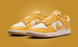The Nike Dunk Low University Gold Coconut Milk Releases May 2024