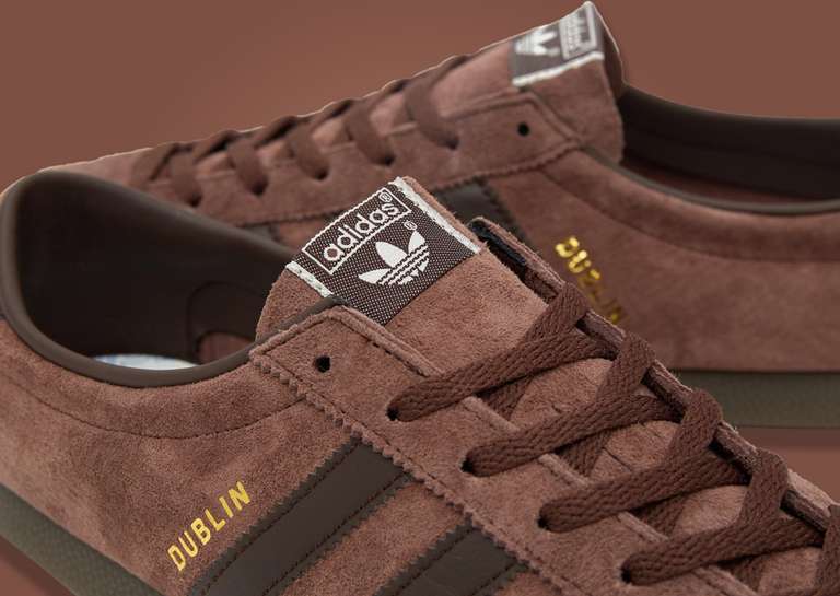 adidas Dublin Brown (size? Exclusive) TOngue