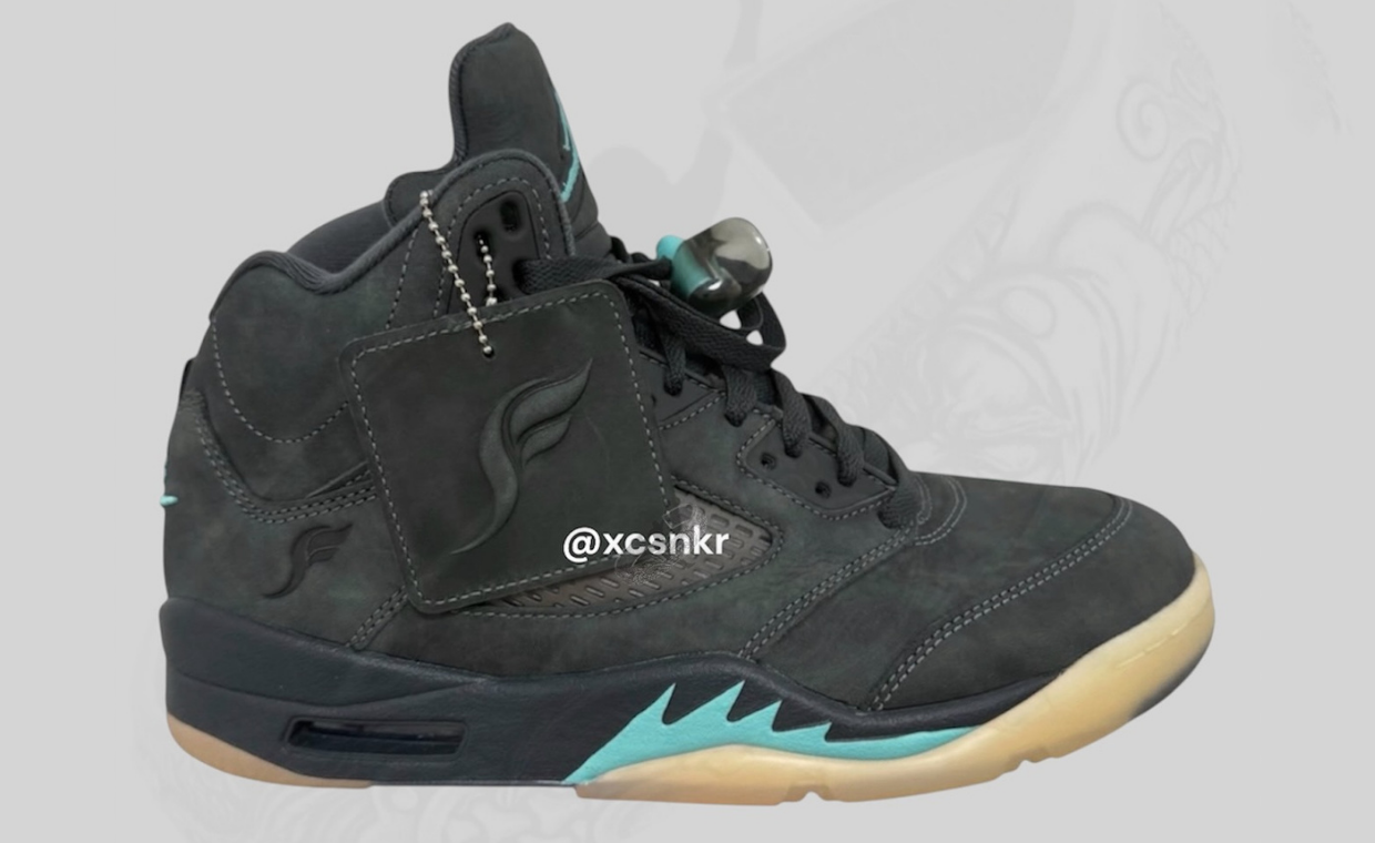 SoleFly x Air Jordan 5 Retro Black Aurora Coffee