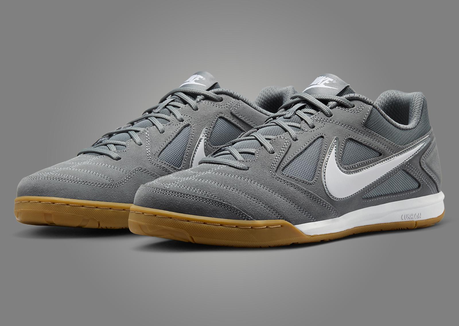 Nike Gato Smoke Grey White Gum Angle