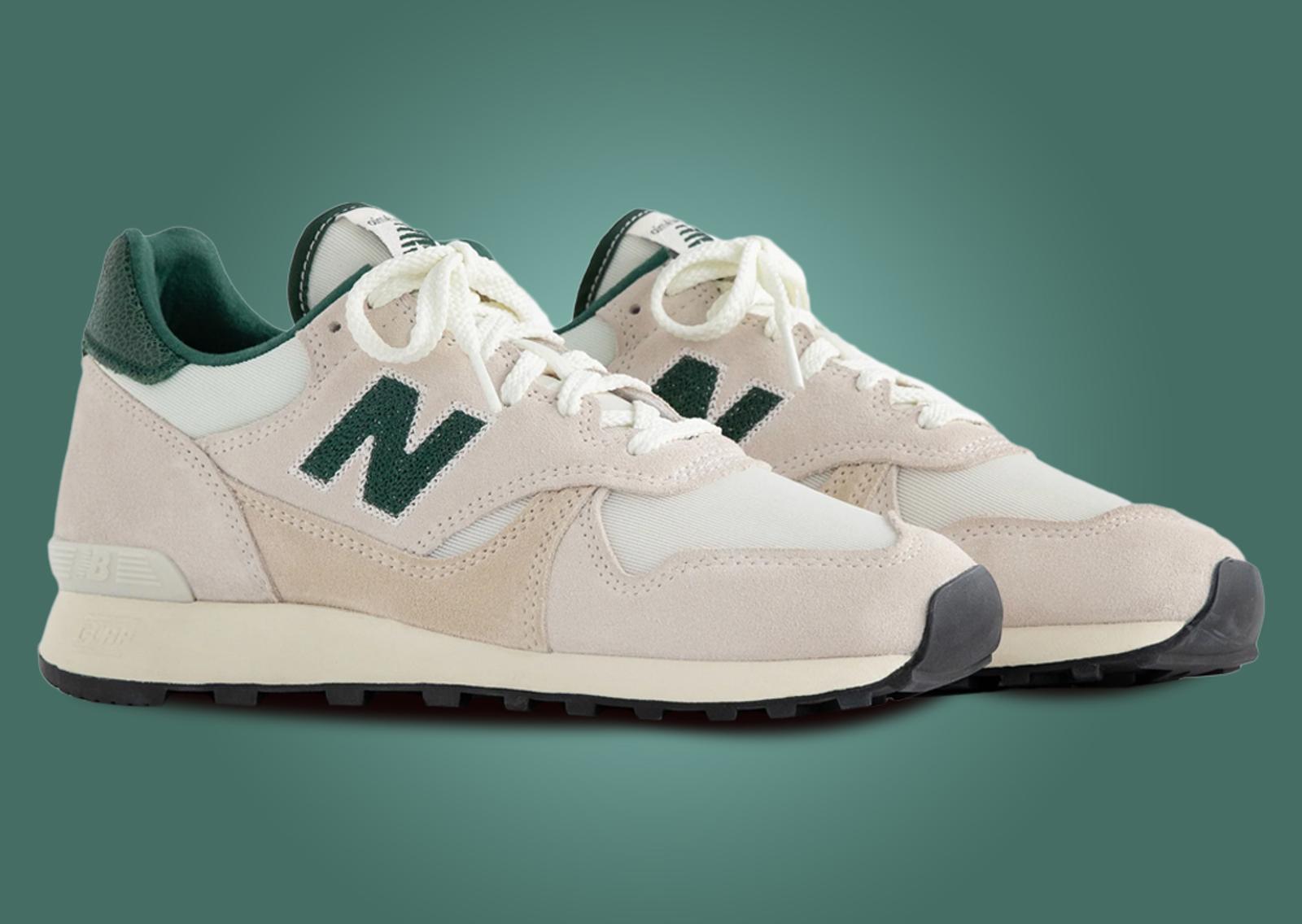 Aime Leon Dore x New Balance 475 Green Angle