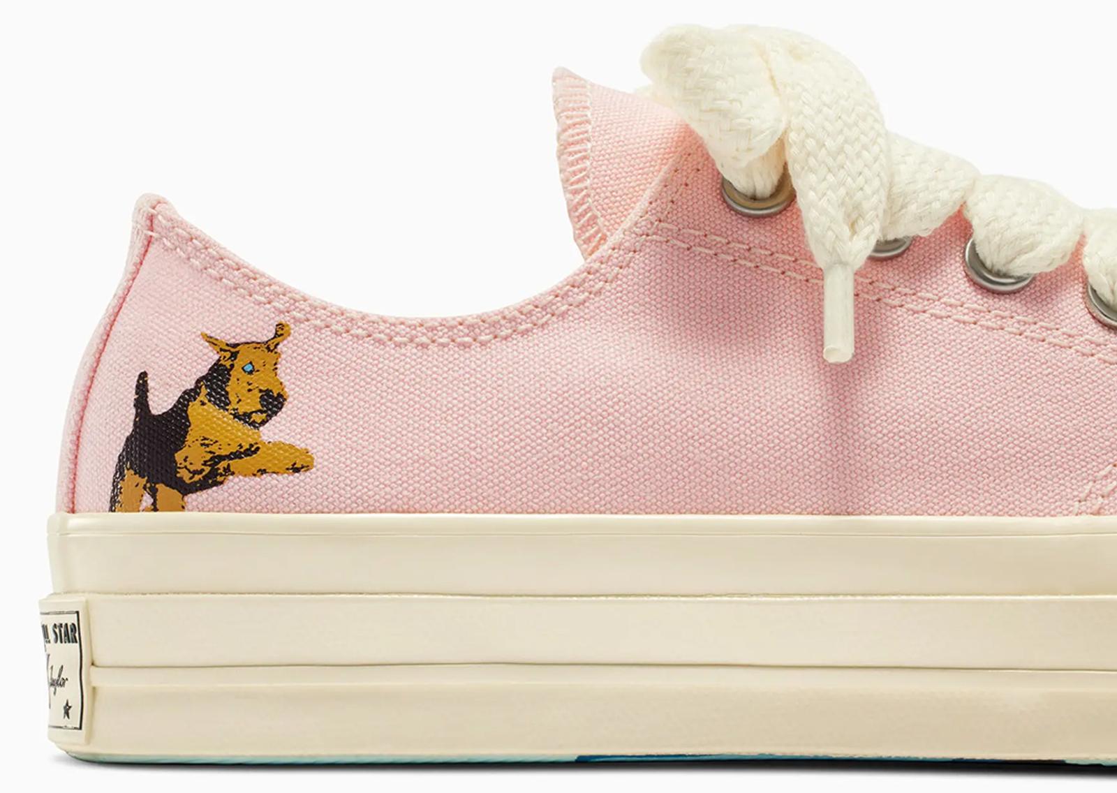 Golf le FLEUR* x Converse Chuck 70 Ox Darryl Rose Quartz Detail