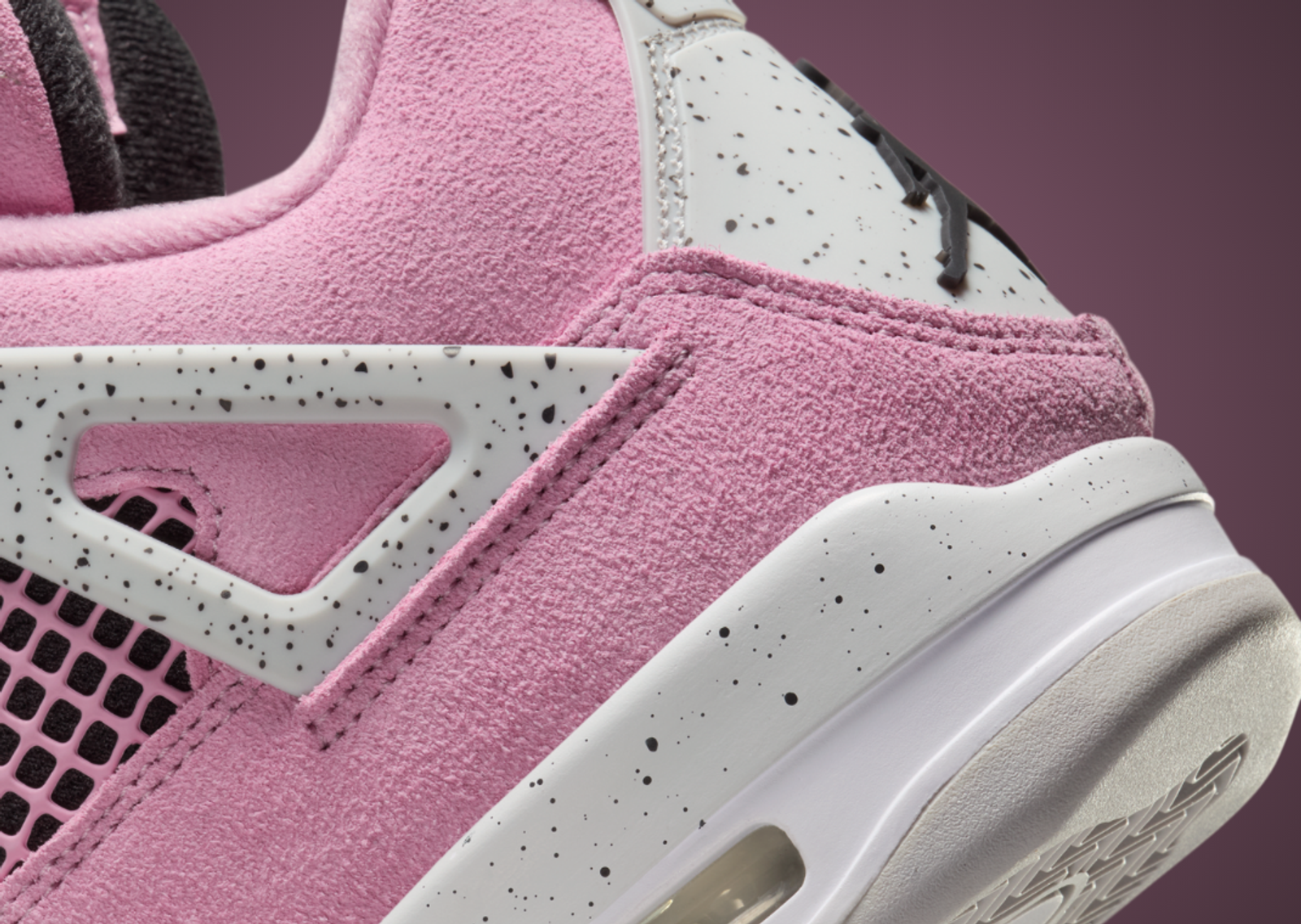 Air Jordan 4 Retro Orchid (W)  Heel Detail