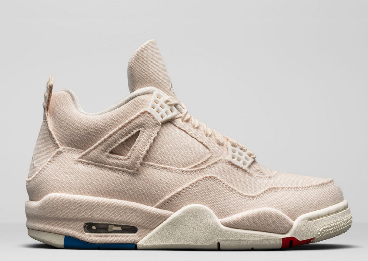 The Air Jordan 4 Sail Is Literally A Blank Canvas