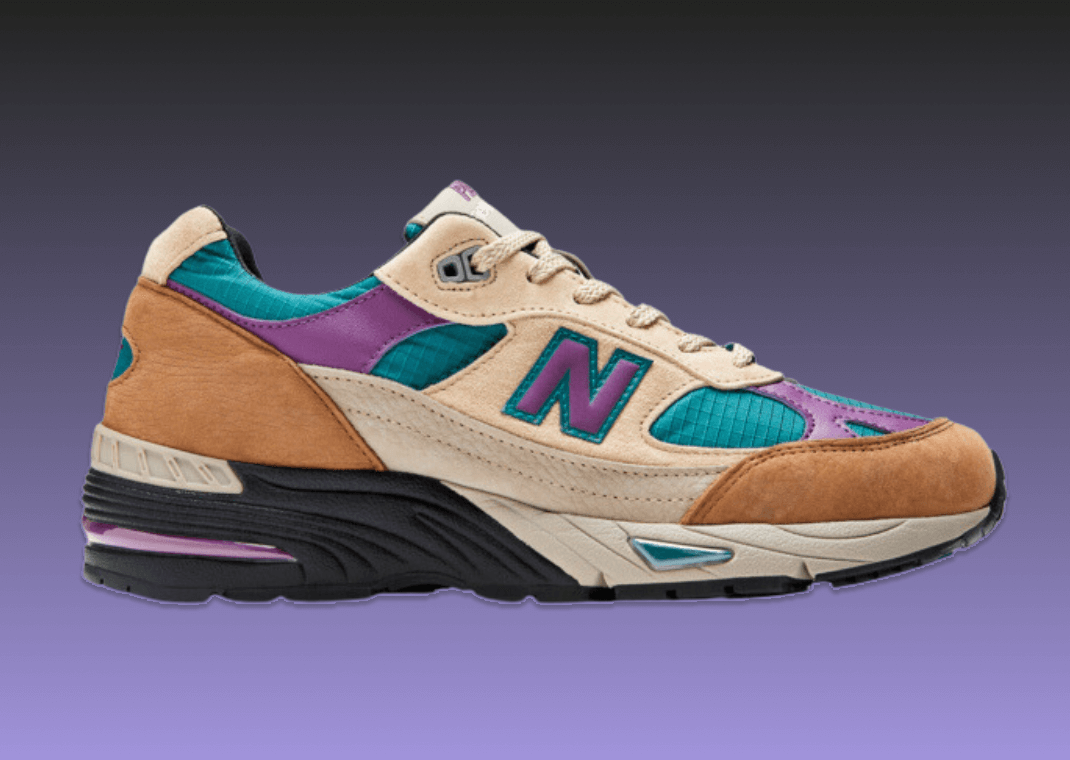 Vibrant Shades Grace the Palace x New Balance 991 Made in UK
