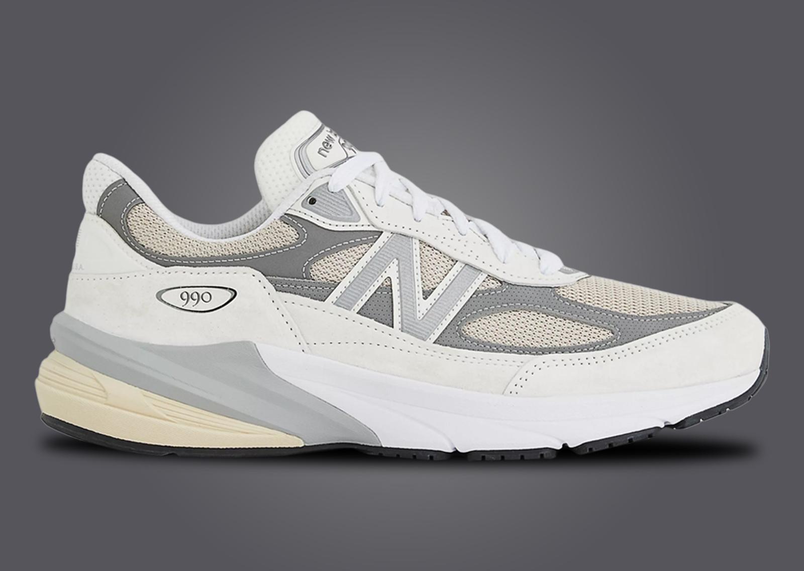 New Balance 990v6 Made in USA Reflection Marblehead Lateral